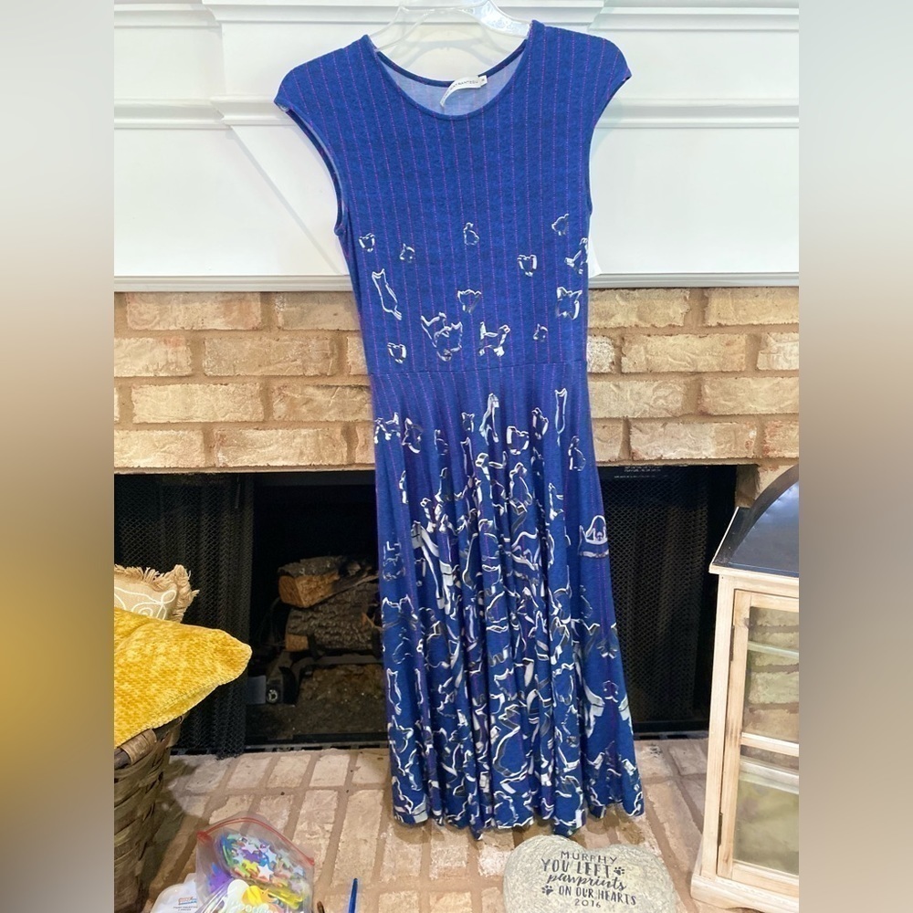 MARY Katrantzou Animal Cookie Cutter Dress Size Small